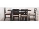 Dining room with a dark wood table and four chairs at 4167 Clifden Dr, Ormond Beach, FL 32174
