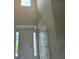 Bright entryway with high ceilings, transom windows, and a white front door at 4170 Sagefield Dr, Harmony, FL 34773