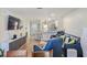 Comfortable living room with an open concept, hardwood floors, and modern decor at 7856 Sugar Bend Dr # 7856, Orlando, FL 32819