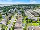 An aerial view showing the well maintained landscaping in the neighborhood at 211 Tavestock Loop, Winter Springs, FL 32708