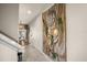 Stylish hallway showcasing modern décor, leading to sunlit living spaces at 3061 Beach Palm Ave, Kissimmee, FL 34747