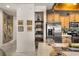 Modern kitchen featuring stainless steel appliances, wooden cabinets, and concrete countertops at 3061 Beach Palm Ave, Kissimmee, FL 34747