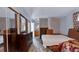 Bedroom with wood-look tile flooring and large closet at 4051 Crofford Ave, Haines City, FL 33844