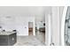 Open concept living space with tile floors and clear view of the living room at 4051 Crofford Ave, Haines City, FL 33844