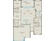 Detailed floorplan showcasing three bedrooms, three-car garage, and open living space at 5101 Rising Ridge Dr, Mount Dora, FL 32757
