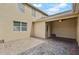 Spacious brick paver patio with room for entertaining and ceiling fan at 5669 New Independence Pkwy, Winter Garden, FL 34787