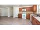 Updated kitchen featuring modern appliances, countertops, and an open layout at 85 Levee Ln, Ormond Beach, FL 32174