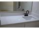 Bathroom features a stylish vanity with a modern faucet and countertop at 910 Amy Ridge Ct, Kissimmee, FL 34747