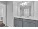 Clean bathroom with double sink vanity and lots of light at 944 Benjamin Trl, Davenport, FL 33837