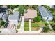 Charming home with well-manicured landscaping and a brick road frontage, nestled among mature trees at 110 N Brown Ave, Orlando, FL 32801