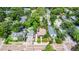 Charming home with well-manicured landscaping and a brick road frontage, nestled among mature trees at 110 N Brown Ave, Orlando, FL 32801