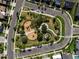 Aerial shot of neighborhood park and playground at 14124 Eliot Ave, Orlando, FL 32827