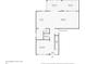 Detailed floor plan of the first floor, showing the kitchen, living room, dining room, and bathroom layout at 14193 Gold Bridge Dr, Orlando, FL 32824