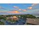 Scenic aerial view showcasing the community and surrounding landscape at 145 N Halifax Ave # 705, Daytona Beach, FL 32118