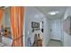 Bright entryway with tiled floors, decorative accents, and a welcoming atmosphere, leading into the home at 145 N Halifax Ave # 705, Daytona Beach, FL 32118