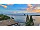 Elevated waterfront view with a bridge and calm waters at 145 N Halifax Ave # 705, Daytona Beach, FL 32118