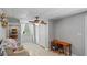 Bonus room featuring a comfortable chair, shelving, and a writing desk at 1963 Forest Ave, Daytona Beach, FL 32119