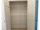 Walk-in pantry with adjustable shelving and ample storage space at 2043 Town Pasture Dr, Eustis, FL 32726