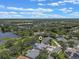 An aerial view of the home and its location in the neighborhood at 219 Isle Of Sky Cir, Orlando, FL 32828