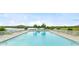 An inviting community pool with ample seating, surrounded by lush greenery and tranquil lake views at 219 Isle Of Sky Cir, Orlando, FL 32828