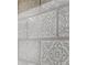Close up of decorative tile backsplash in kitchen or bathroom at 2630 S Tanner Rd, Orlando, FL 32820