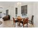 Cozy dining area adjacent to the living space and kitchen at 298 San Gabriel St, Winter Springs, FL 32708