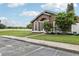 Well-maintained front yard featuring green grass and established landscaping at 298 San Gabriel St, Winter Springs, FL 32708