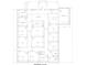Detailed floor plan showcasing the proposed layout of rooms, offices, reception area, and supporting spaces at 302 E Oakland Ave, Oakland, FL 34760