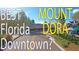 Vibrant downtown scene with shops, restaurants, and the Mount Dora train for commuters and tourism at 410 Winter Bliss Ln, Mount Dora, FL 32757