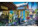 Charming street view with colorful storefronts, including the Copacabana Cuban Cafe at 410 Winter Bliss Ln, Mount Dora, FL 32757