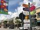 Mount Dora, Florida street view with a variety of shops and eateries at 410 Winter Bliss Ln, Mount Dora, FL 32757