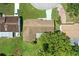 Aerial view of the home showcasing the roof, landscaping, and surrounding neighborhood at 4825 Loretta Ln, Orlando, FL 32821