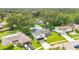 Nestled among the trees, this home features a backyard pool and a well-maintained lawn in a tranquil neighborhood at 614 Mockingbird Ln, Altamonte Springs, FL 32714
