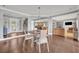 Open dining area connecting to other living spaces, providing an ideal layout for entertaining at 7801 Georgeann St, Winter Park, FL 32792