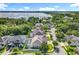Breathtaking aerial view of luxury homes near a serene lake, surrounded by lush greenery at 10319 Lavande Dr, Orlando, FL 32836