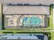 An aerial view reveals a screen-enclosed pool, a private backyard, and a well-maintained home at 10319 Lavande Dr, Orlando, FL 32836