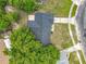 Aerial shot of home, showcasing well maintained lawn and roof at 117 Burns Ave, Longwood, FL 32750
