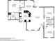 Detailed floor plan showing the layout including the dimensions of the bedrooms, kitchen, and living room at 15888 Ne 152Nd Ave, Fort Mc Coy, FL 32134