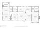 Detailed floor plan showcasing the layout of a home with dimensions for each room and closet at 203 E Lakeview Ave, Eustis, FL 32726