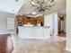 Kitchen and dining area with a view of the living space at 2209 Callaway Ct, Davenport, FL 33837