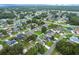 Sprawling residential neighborhood featuring well-maintained homes, lush greenery, and quiet streets, under a partly cloudy sky at 253 Churchill Ct, Kissimmee, FL 34758
