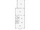Detailed floor plan showing layout of the home's lower level with garage, living areas, and courtyard at 3099 Ella Way, St Cloud, FL 34771