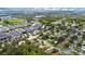 A great aerial view of the neighborhood, schools and community with lush trees and landscaping at 705 Sunburst Cove Ln, Winter Garden, FL 34787