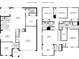 Detailed floor plan showcasing the layout of both the first and second floors of the house at 1588 Sky Lakes Dr, St Cloud, FL 34769