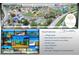 Aerial view of Vance Harmon Park featuring playgrounds, sport courts, gym, aquatic center and more at 205 Cimarron Dr, Kissimmee, FL 34759