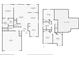 Floor plan layout of a two-story home with dimensions for rooms, closets, and garage at 333 Sonoma Valley Cir, Orlando, FL 32835