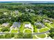 Aerial view showcasing this lovely property nestled within a lush, green landscape at 740 Bear Creek Cir, Winter Springs, FL 32708