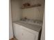 Convenient laundry area with a full-size washer and dryer, providing efficiency at 9053 Lee Vista Blvd # 1404, Orlando, FL 32829