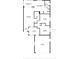 Detailed floor plan showcasing the layout of the home's rooms and dimensions at 10519 Wyndcliff Dr, Orlando, FL 32817