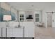 Open-concept living space with sleek furnishings and modern decor at 2042 Education St, St Cloud, FL 34771